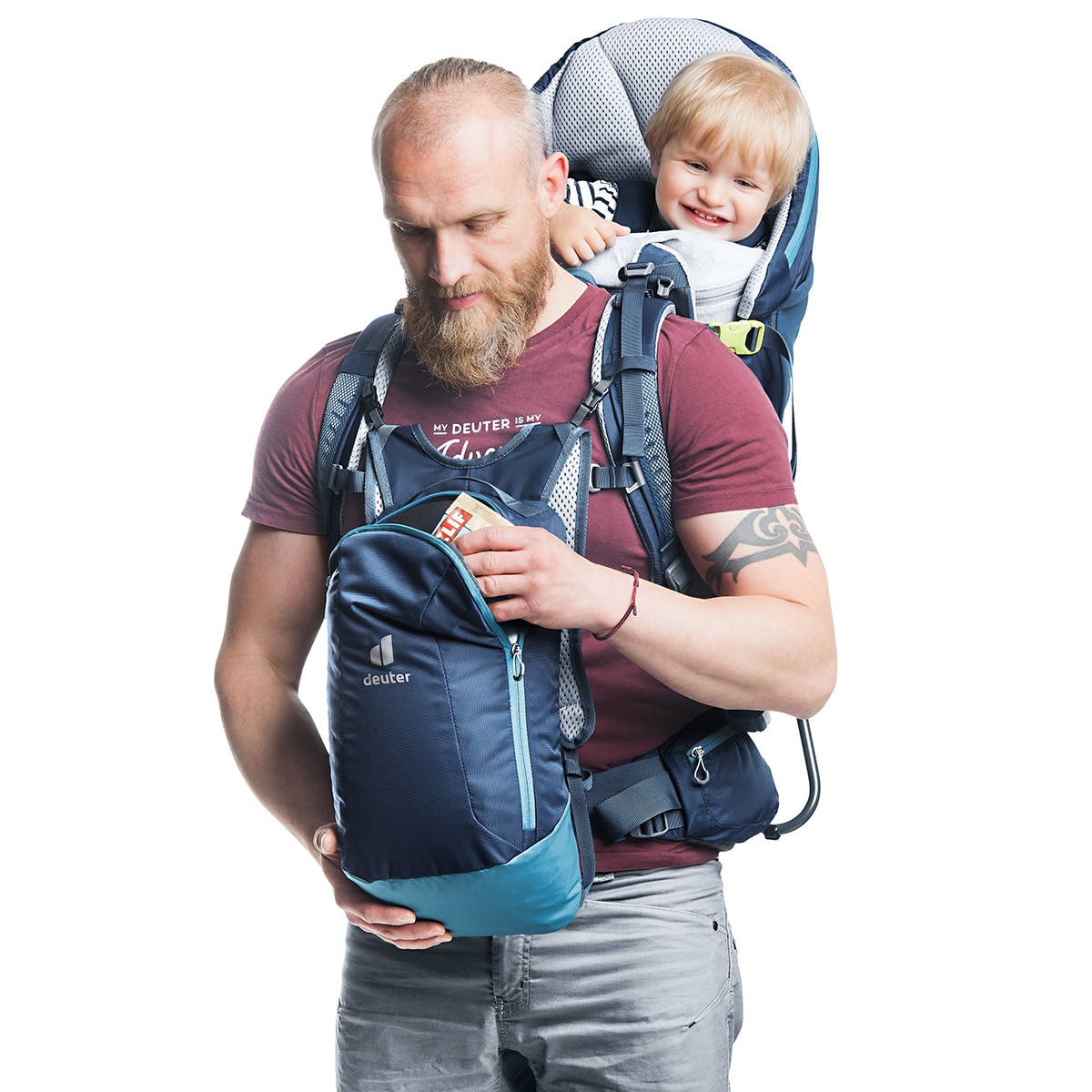 Deuter Kid Comfort Pro Kantoreppu - Midnight