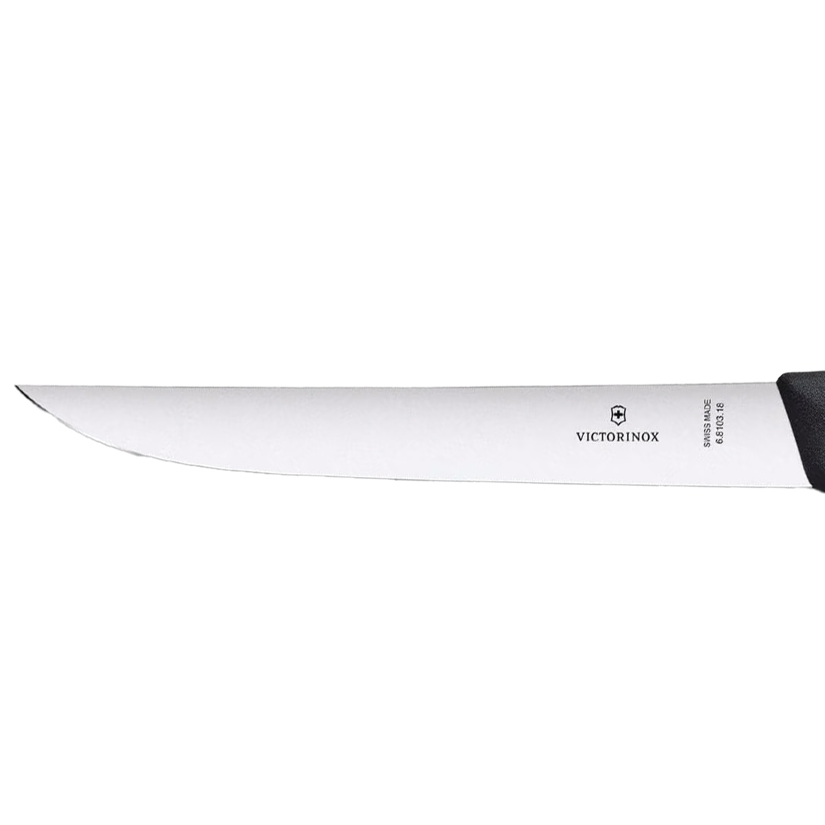 Victorinox Swiss Classic Keittiöveitsi annosteluun 18 cm - Black