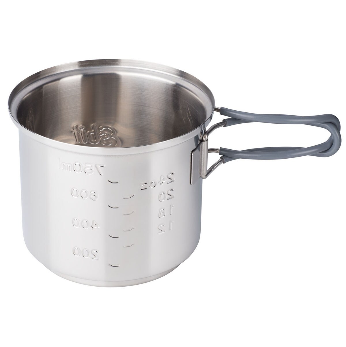 Esbit Cookset Stainless Steel retkikeitin kattilalla 985 ml