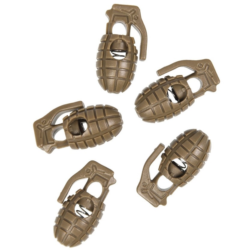 Mil-Tec Pineapple Stopperit 10 kpl - Coyote