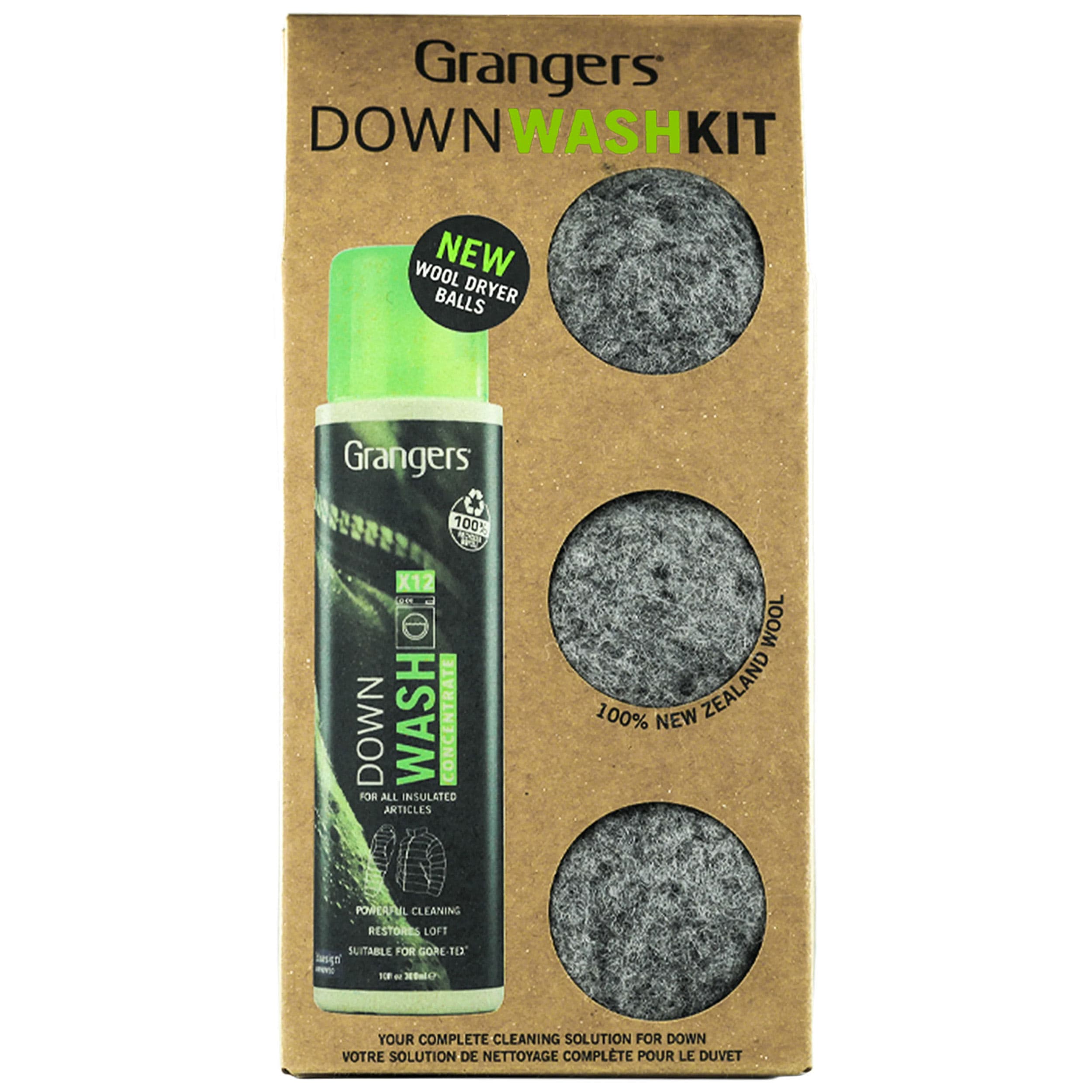Grangers Down Wash Kit -sarja untuvan puhdistukseen