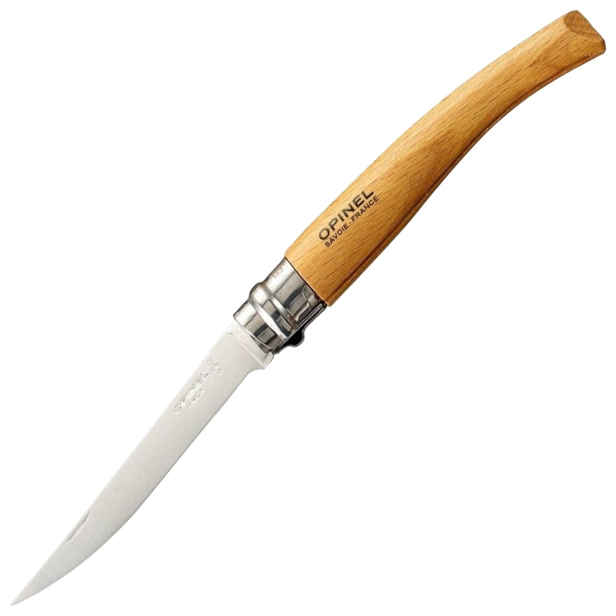Opinel No.10 Slim Beechwood Taittoveitsi