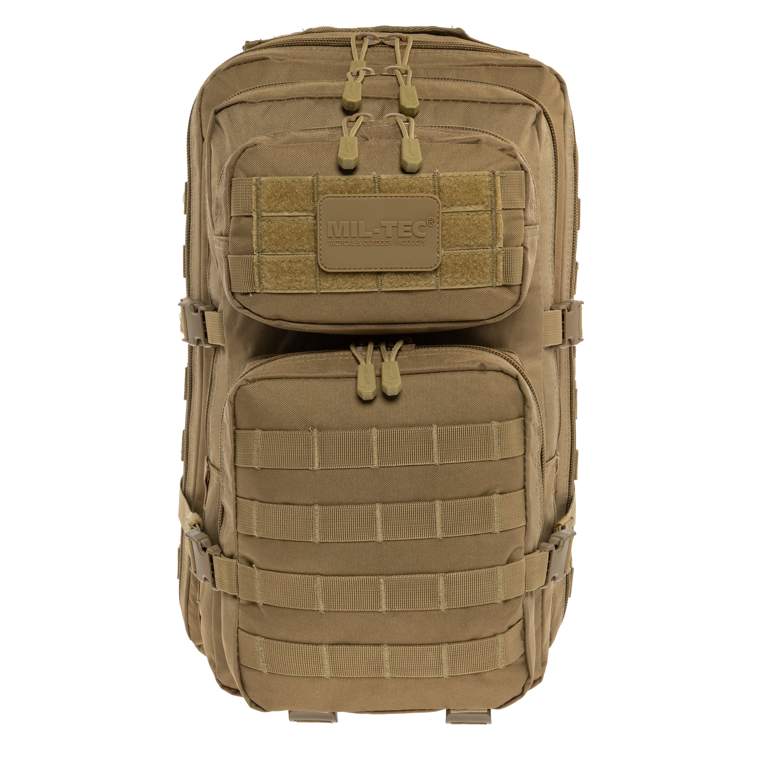 Mil-Tec Assault Pack Large Reppu 36 l - Coyote Brown