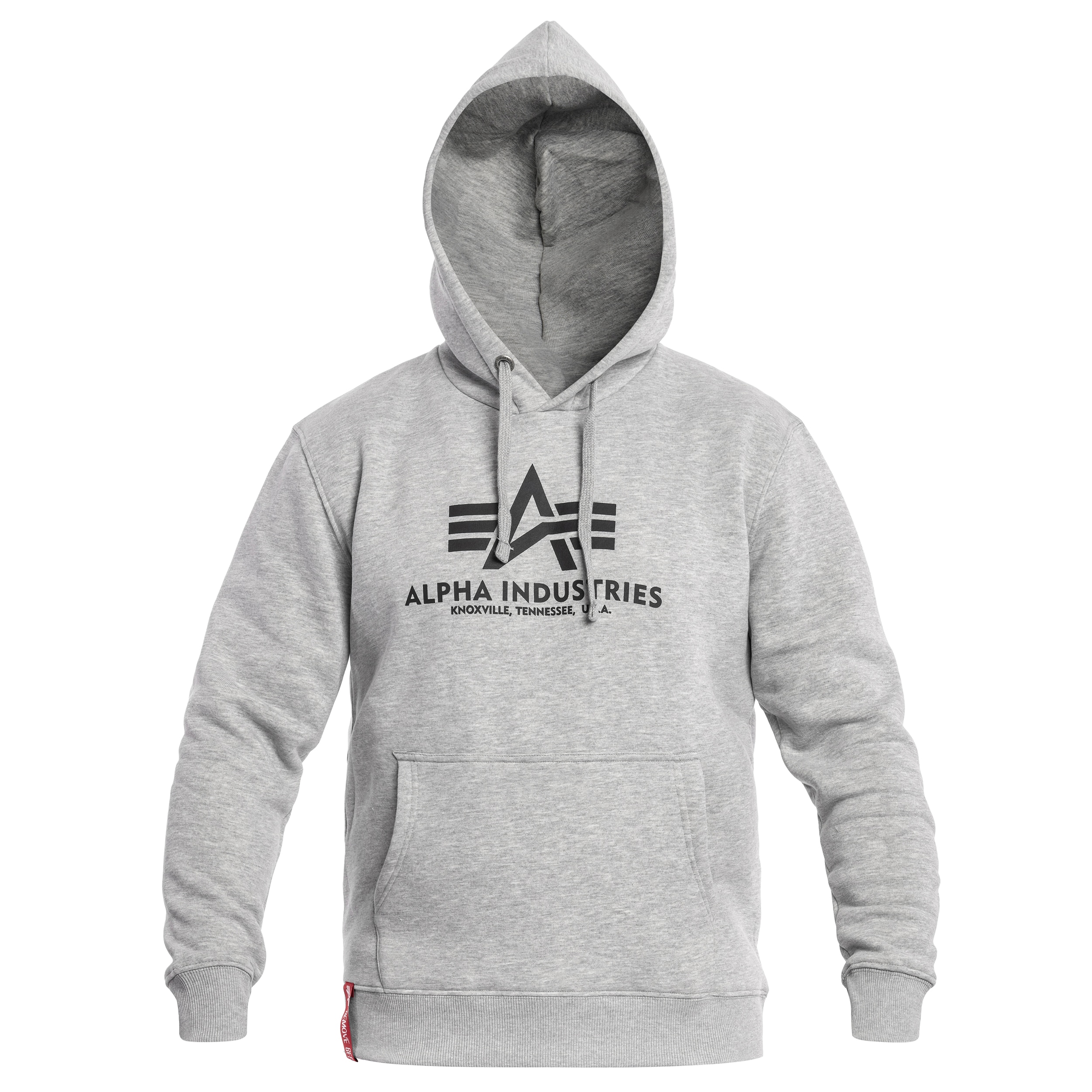 Alpha Industries Basic Hoody Huppari - Grey Heather