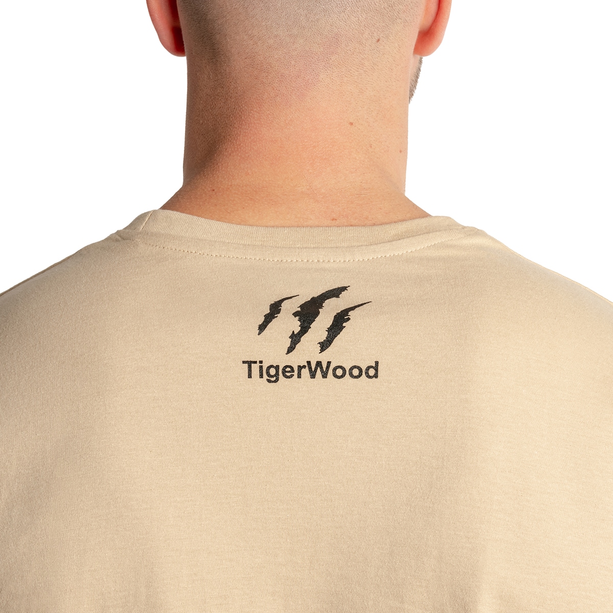 TigerWood T-paita Tuuliruusu – Hiekanvärinen