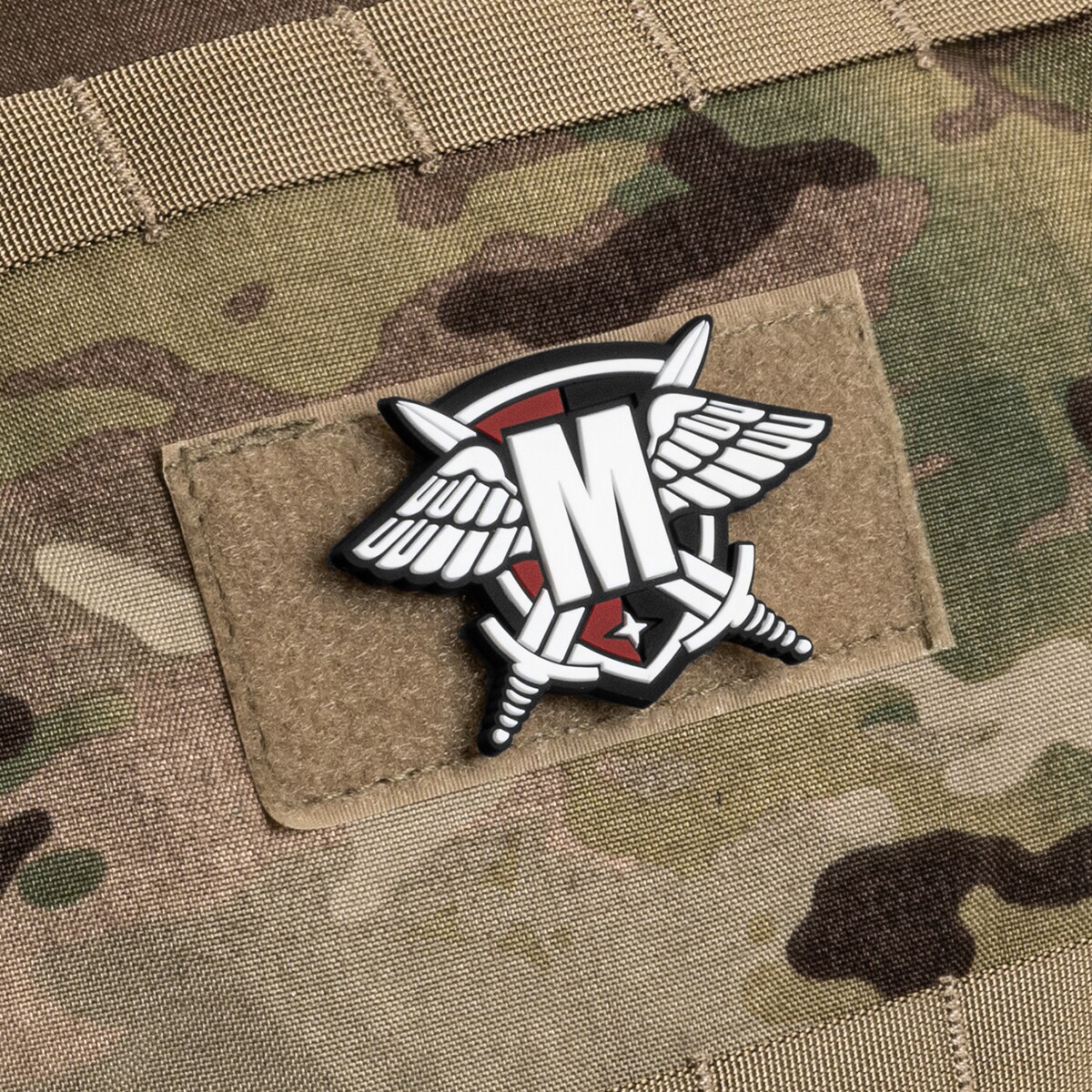 Militaria.pl Logo PVC 3D -merkki