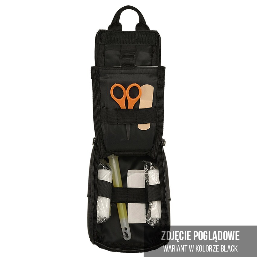 Brandit Molle First Aid Pouch Premium Ensiapupussi - Woodland