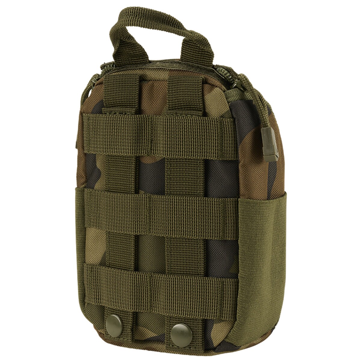 Brandit Molle First Aid Pouch Premium Ensiapupussi - Woodland