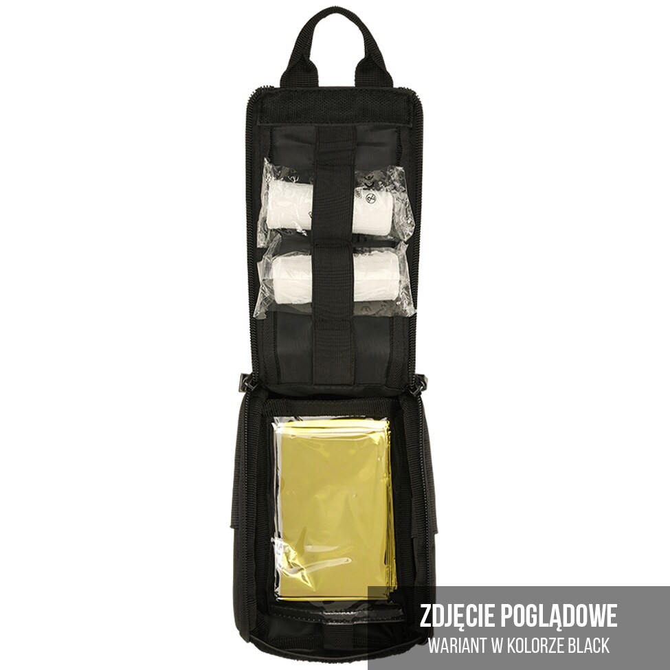 Brandit Molle First Aid Pouch Premium Ensiapupussi - Woodland
