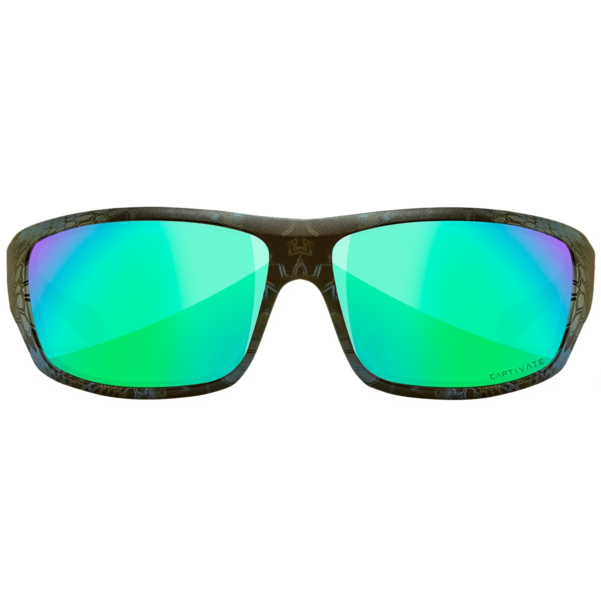 Wiley X Omega Taktiset Lasit - Captivate Polarized Green Mirror/Kryptek Neptune
