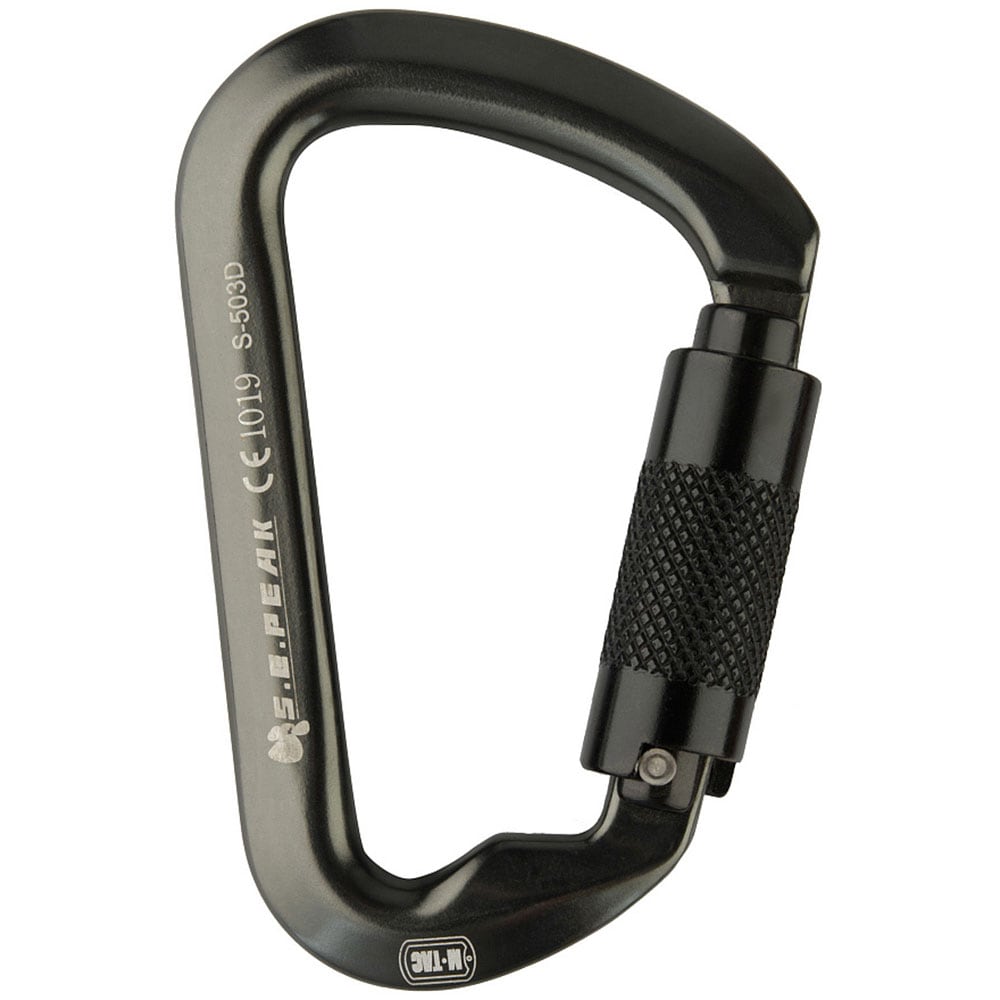 M-Tac Key-Lock Karabiini - Black