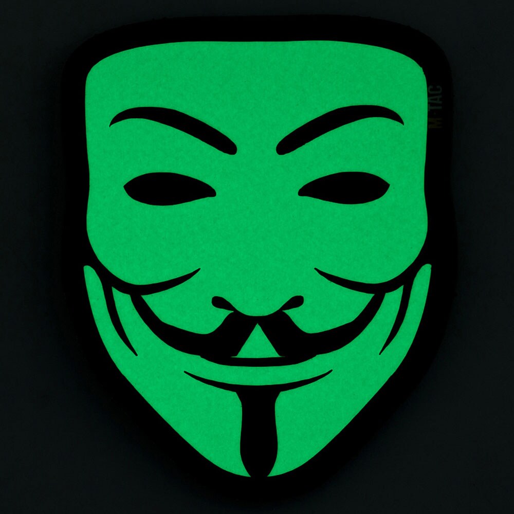 M-Tac Anonymous Morale Patch - Black/GiD