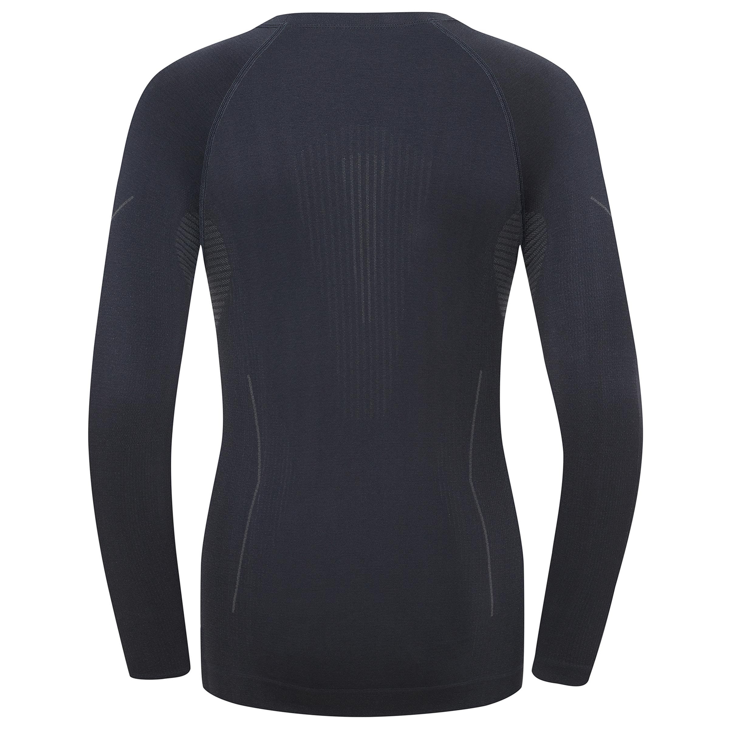 Fjord Nansen RIFFE Longsleeve Naisten Tekninen Aluspaita - Rocky Grey