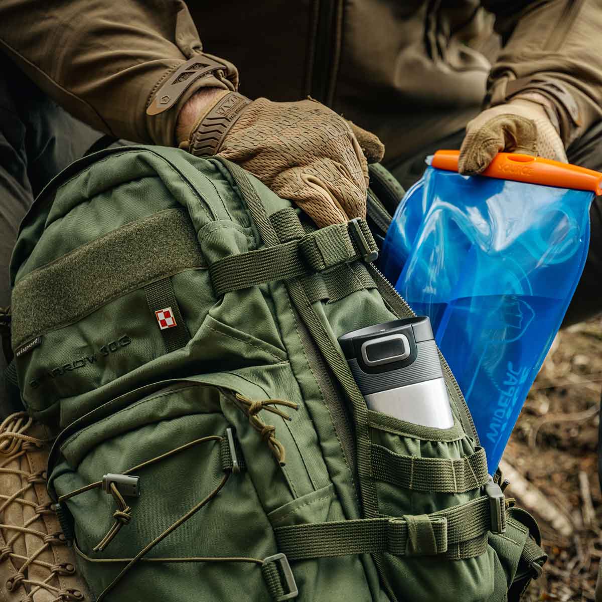 Wisport Sparrow 303 Reppu 30 l - Olive Green