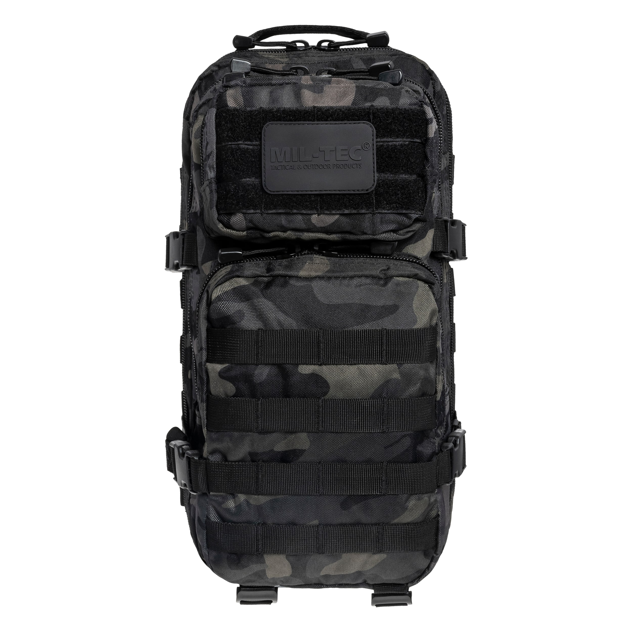 Mil-Tec Assault Pack Small Reppu 20 l - Dark Camo