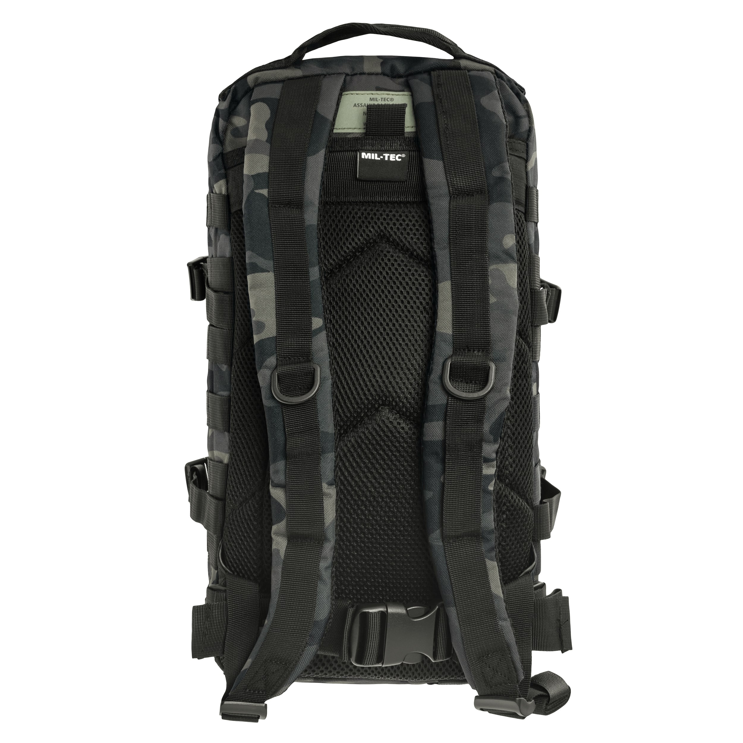 Mil-Tec Assault Pack Small Reppu 20 l - Dark Camo