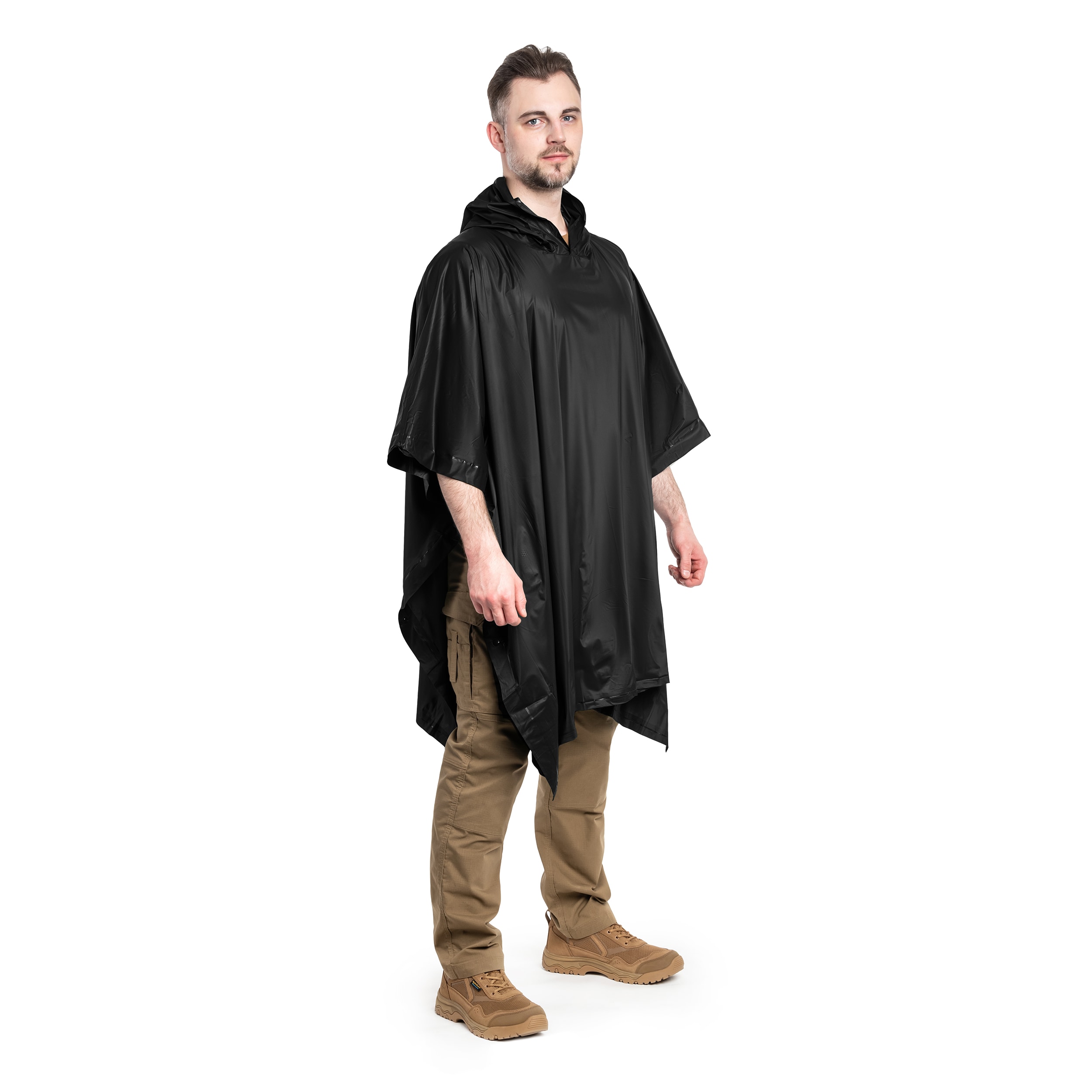 Mil-Tec PVC Sadeviitta - Black