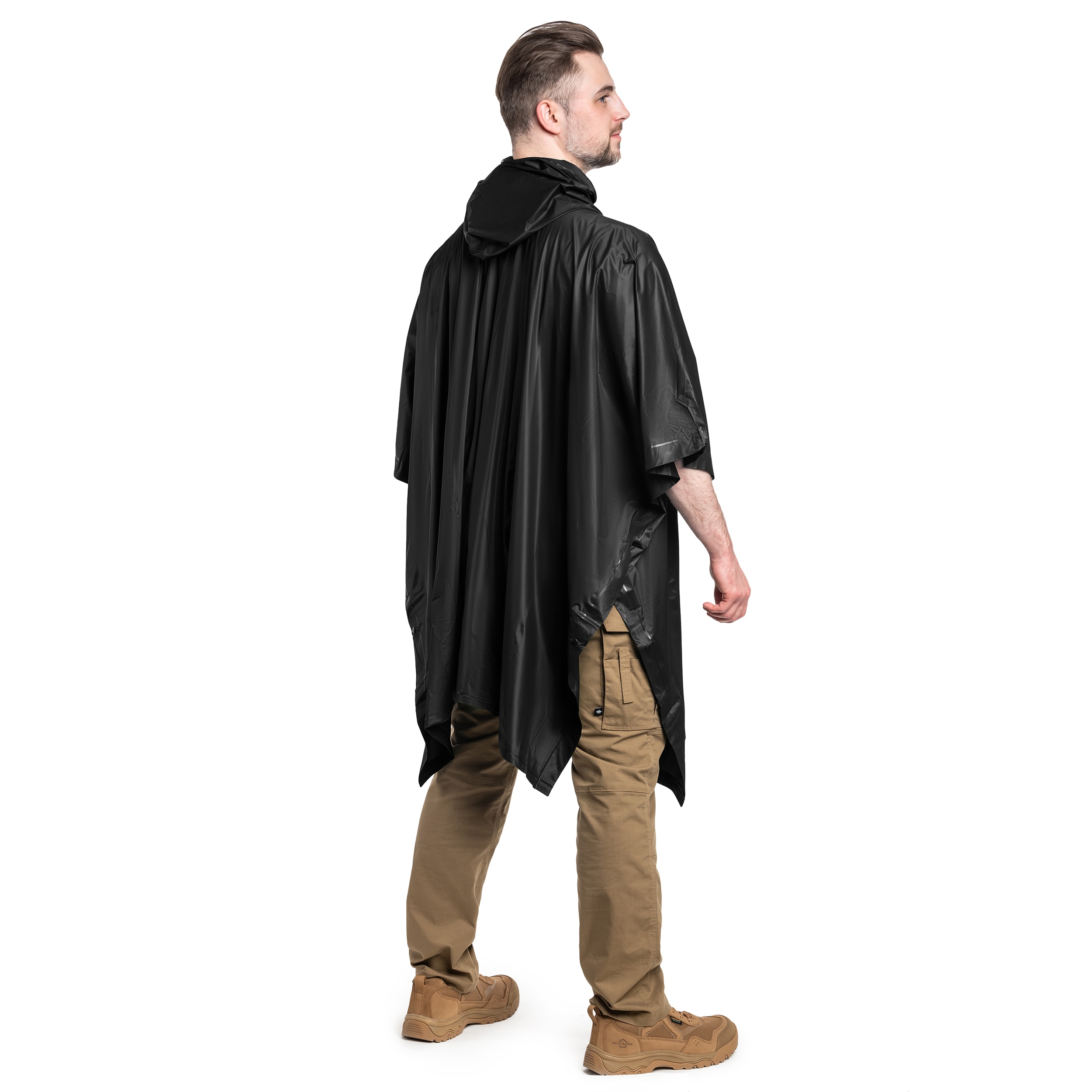 Mil-Tec PVC Sadeviitta - Black
