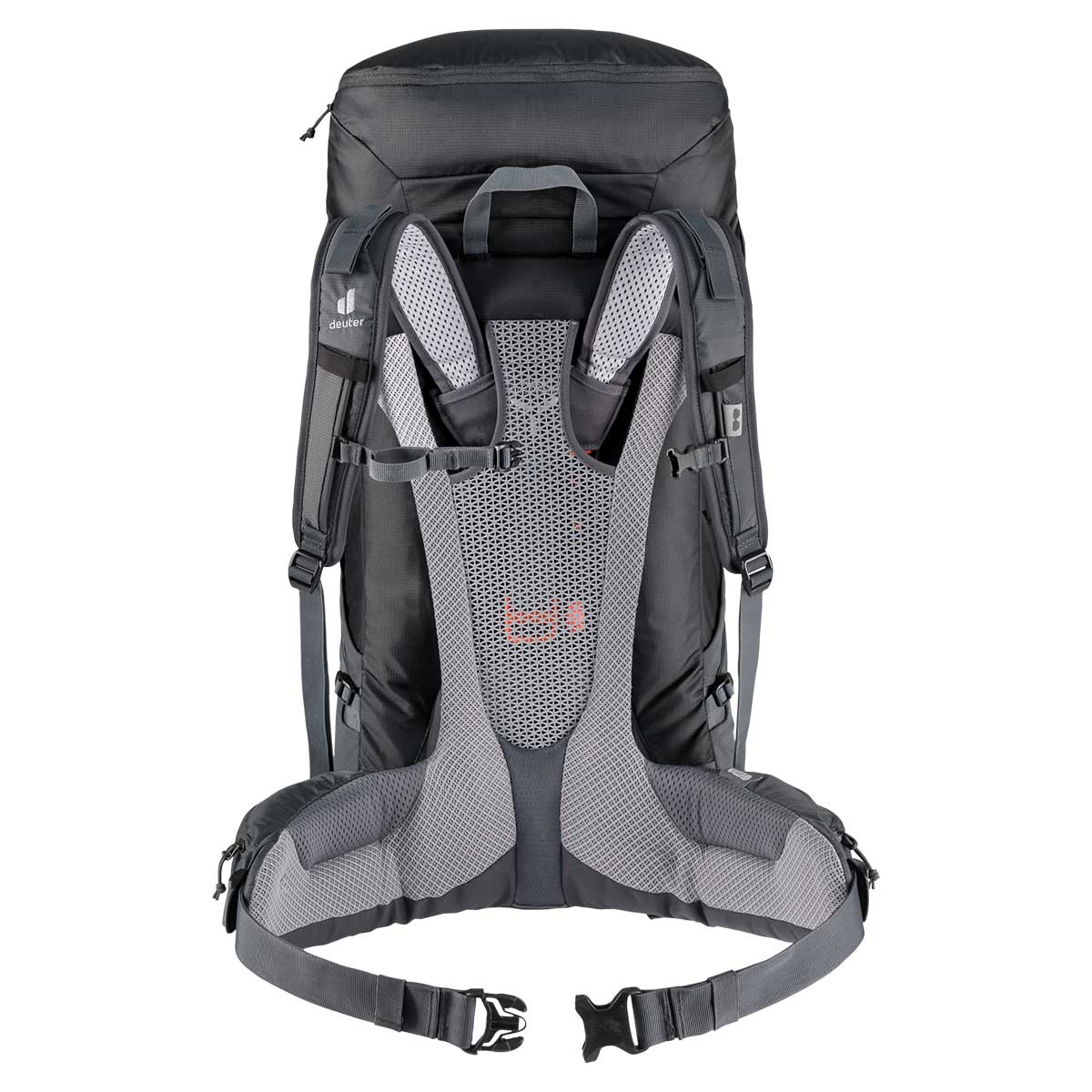 Deuter Futura Air Trek 60+10 l Reppu - Black/Graphite