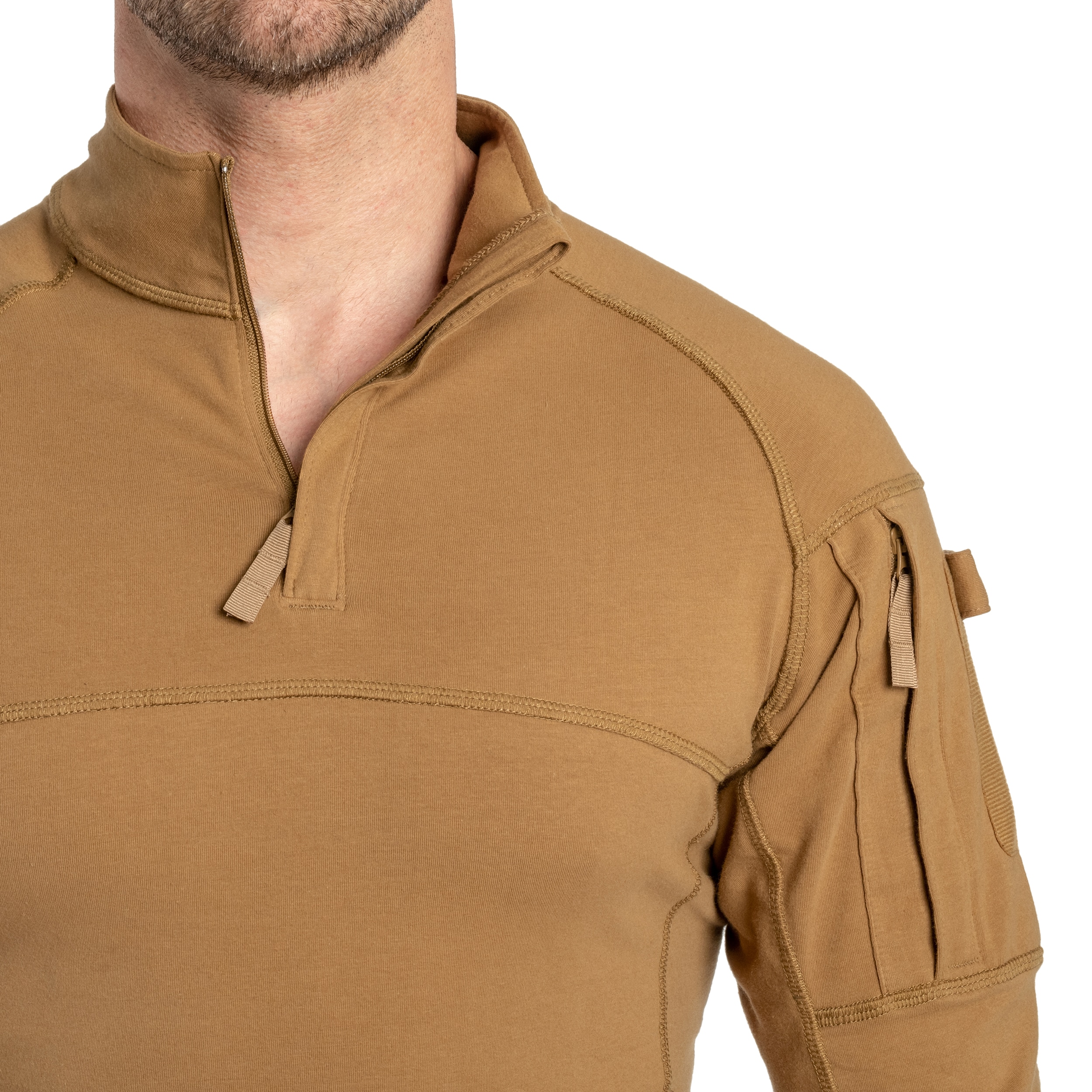 Mil-Tec Combat Shirt Assault Field - Dark Coyote paita