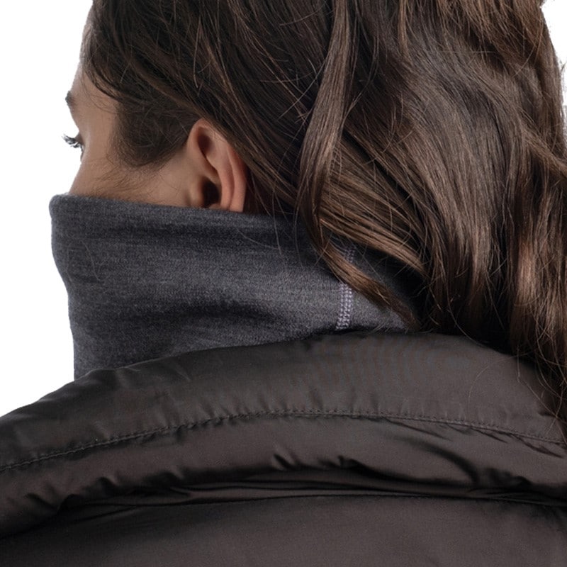 Buff Merino Heavyweight Suojahuivi - Solid Grey