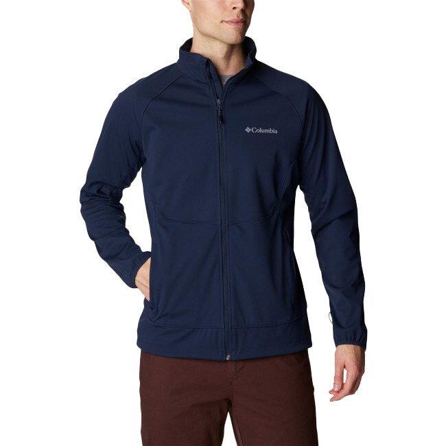 Columbia Canyon Meadows Softshell - Collegiate Navy takki