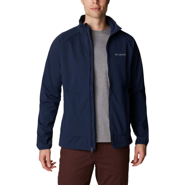 Columbia Canyon Meadows Softshell - Collegiate Navy takki