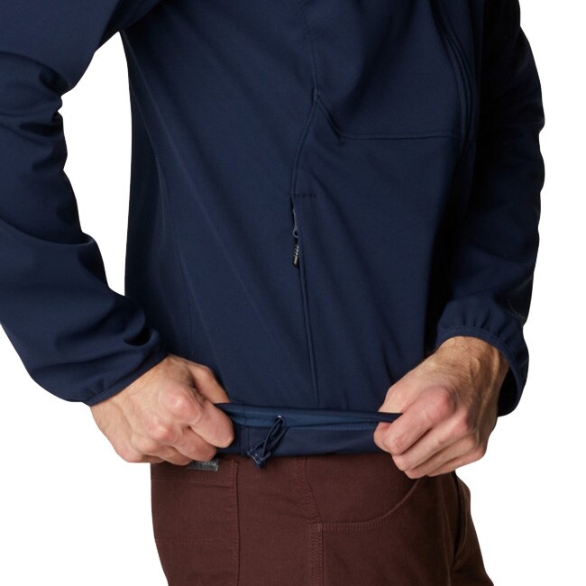 Columbia Canyon Meadows Softshell - Collegiate Navy takki