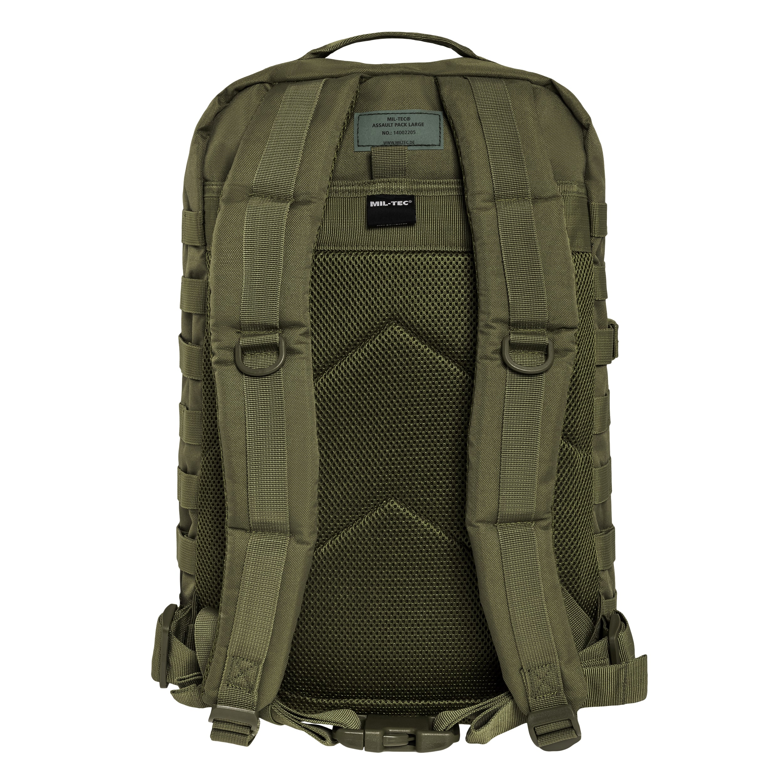 Mil-Tec Assault Pack Large Reppu 36 l - Olive