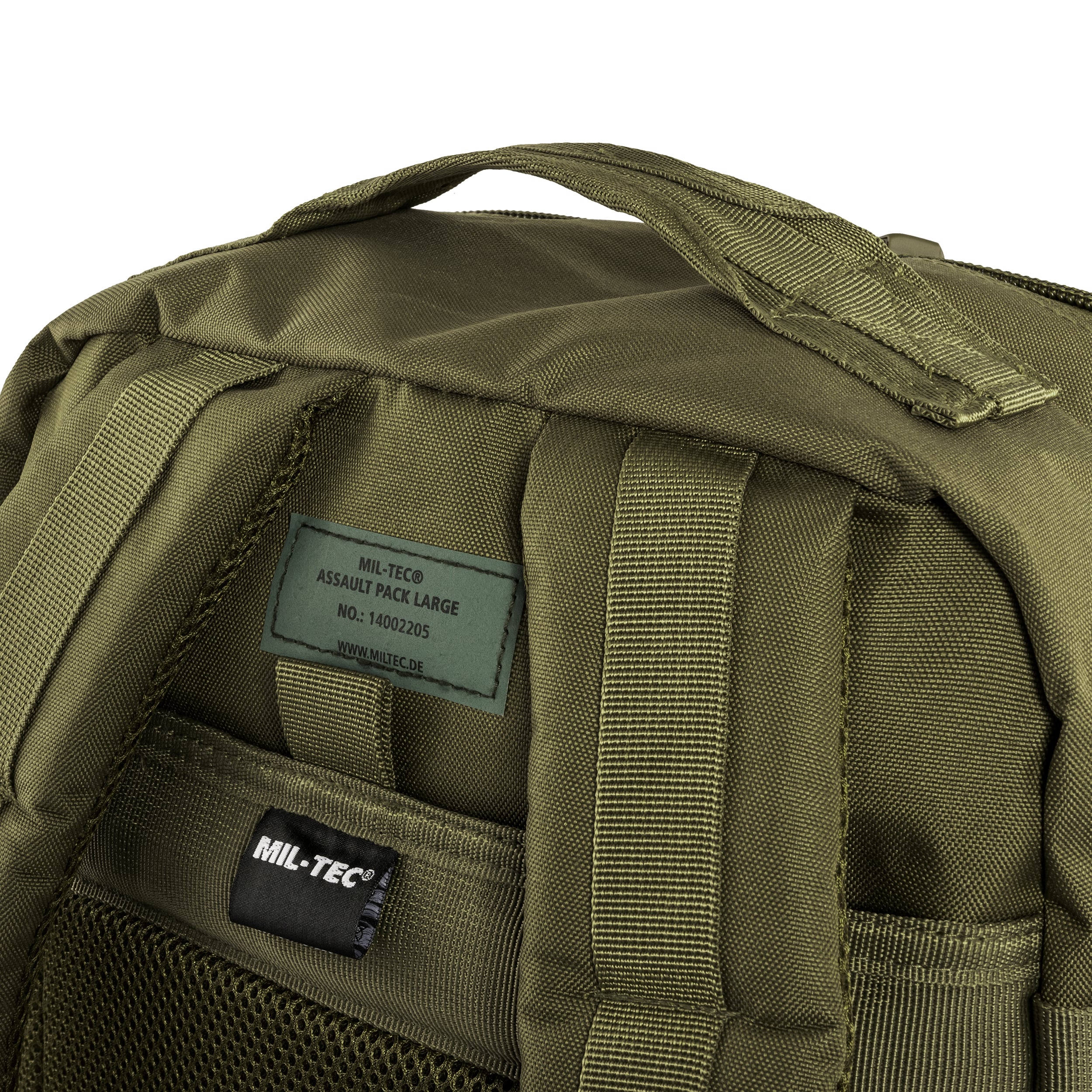 Mil-Tec Assault Pack Large Reppu 36 l - Olive
