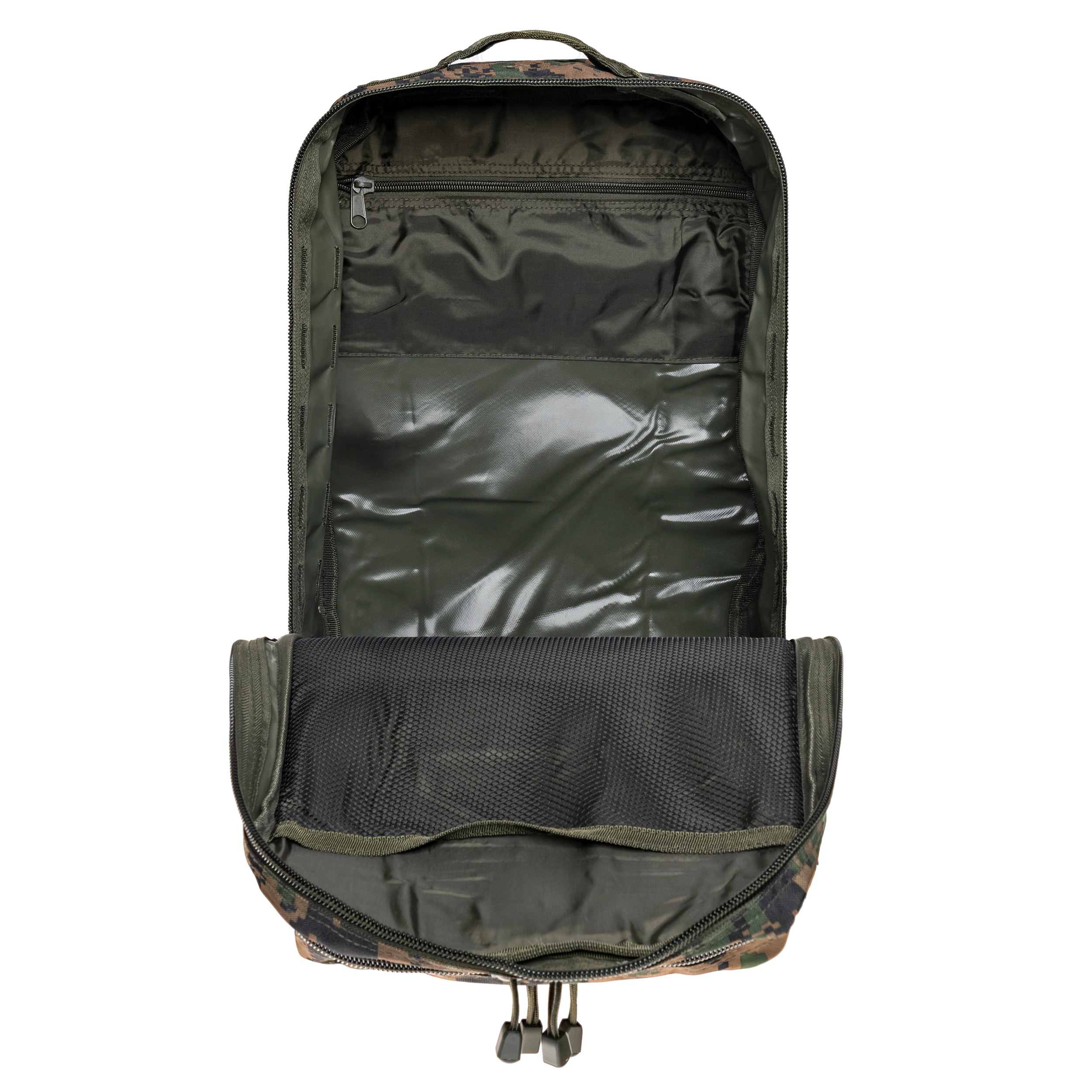 Mil-Tec Assault Pack Large Reppu 36 l - Digital Woodland