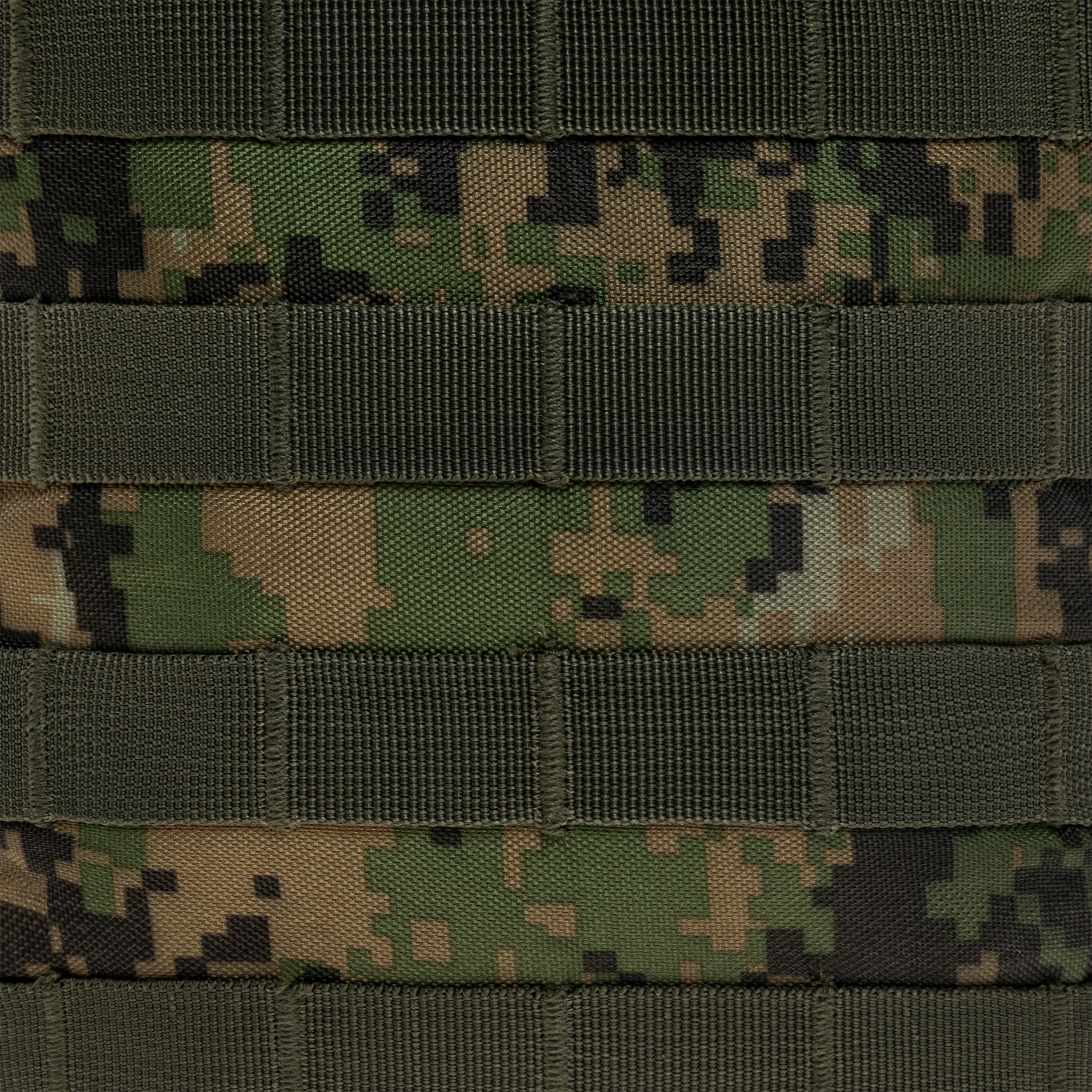 Mil-Tec Assault Pack Large Reppu 36 l - Digital Woodland