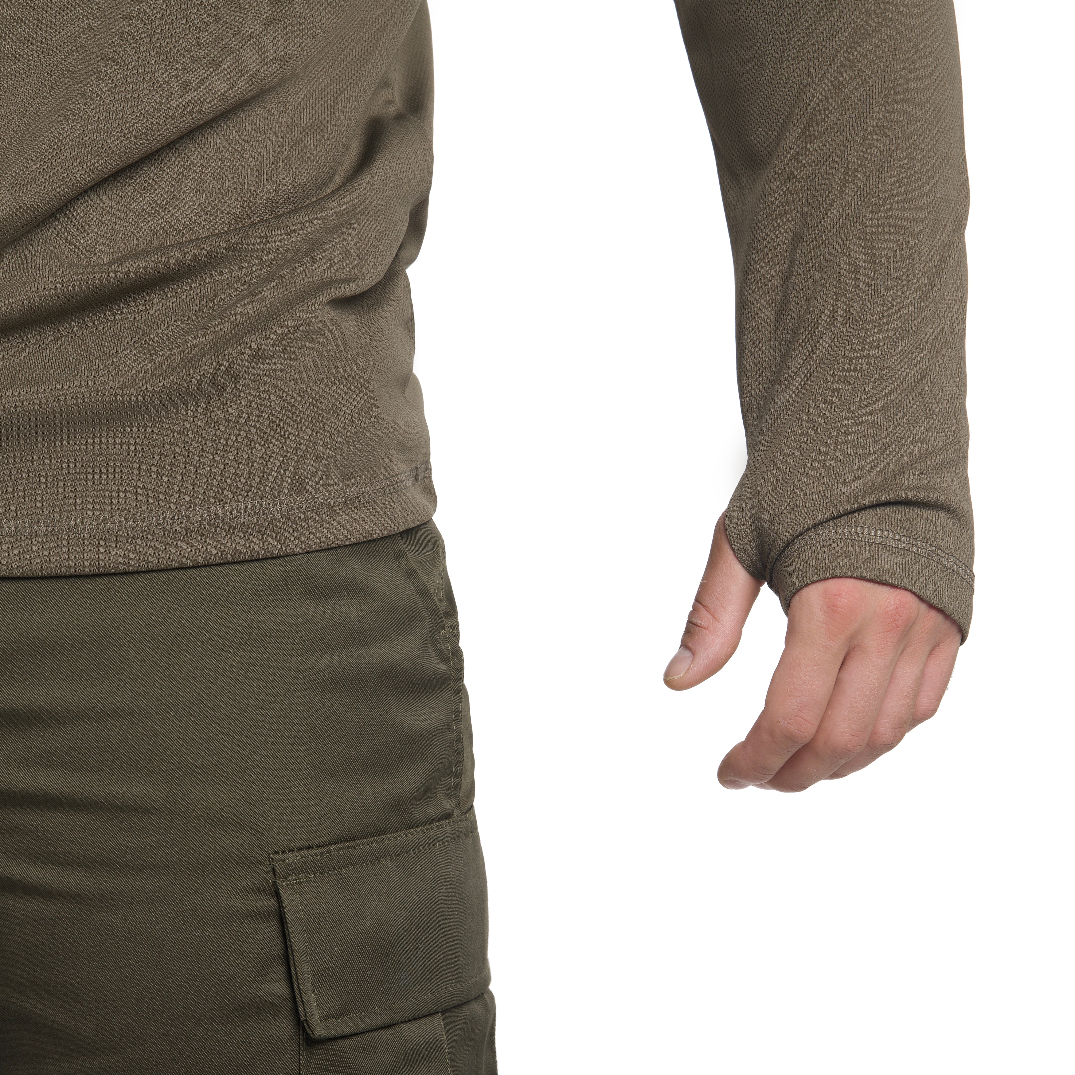 Mil-Tec Tactical Long Sleeve Tekninen Paita - Olive