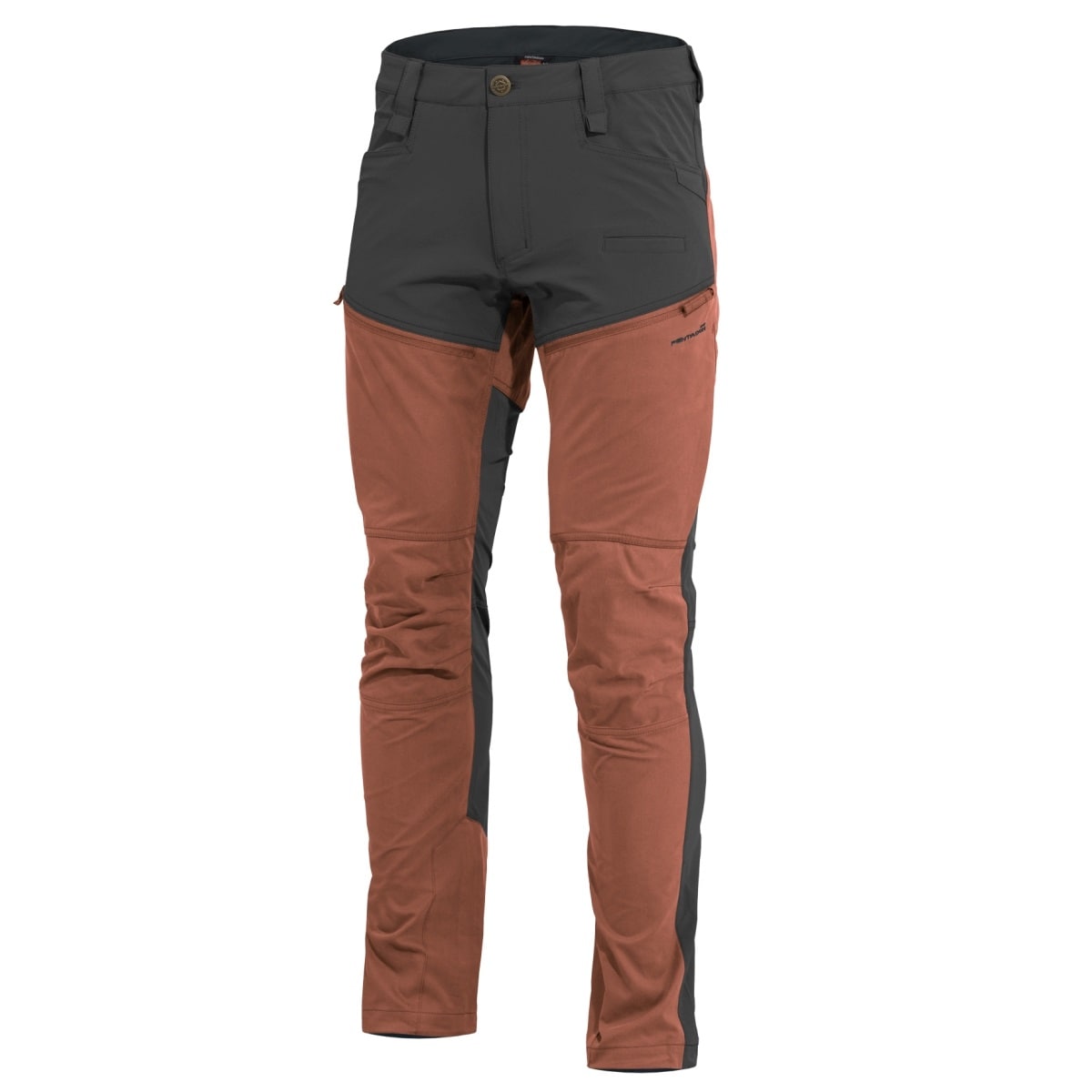 Pentagon Renegade Savanna Housut - Maroon Red, Impregnoitu