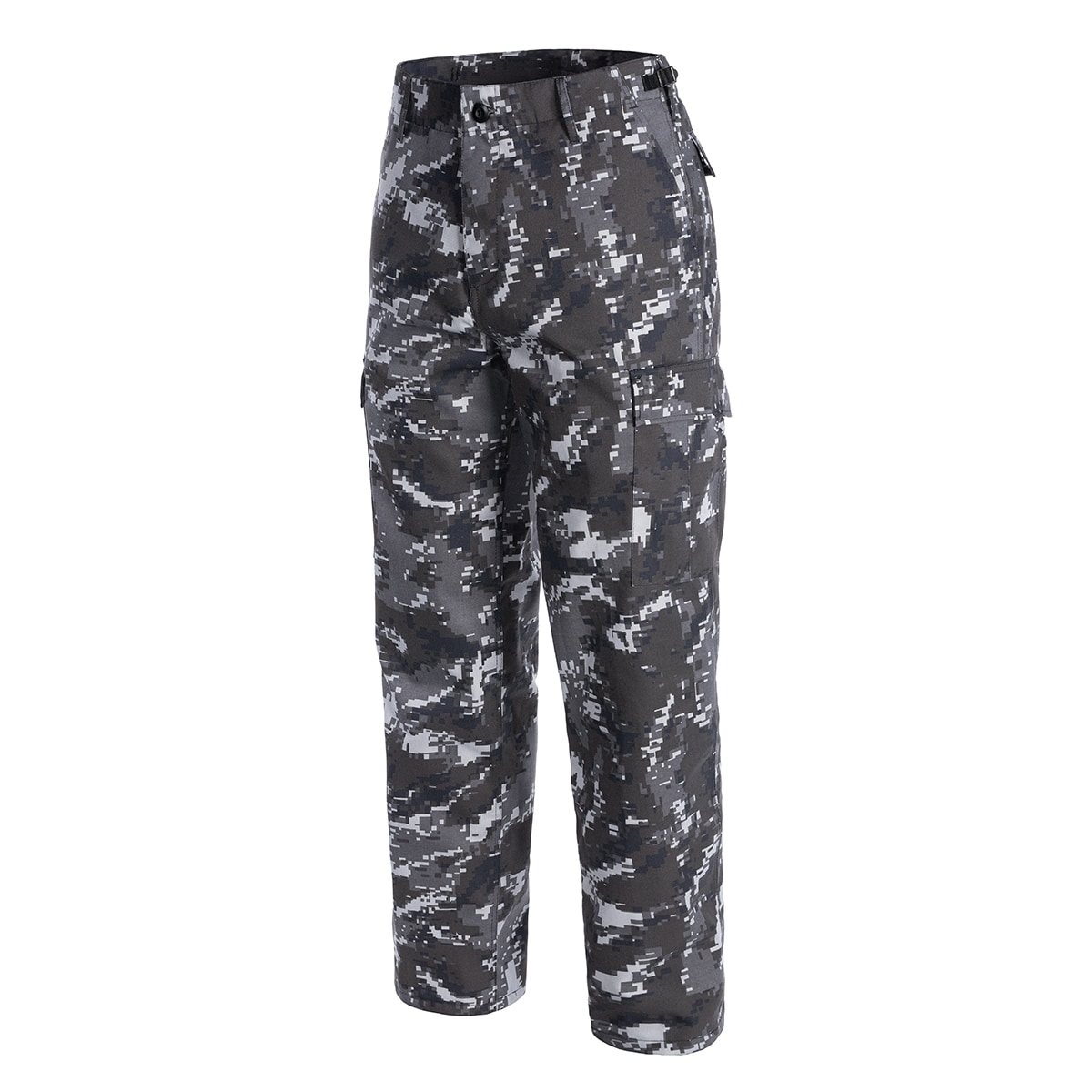 Mil-Tec US Ranger BDU Maastohousut - Black Digital
