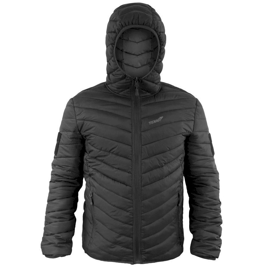Texar Reverse Kaksipuolinen Untuvatakki - Black/Grey