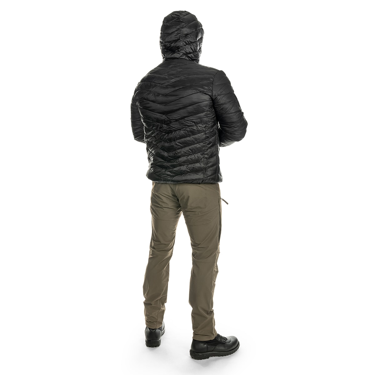 Texar Reverse Kaksipuolinen Untuvatakki - Black/Grey