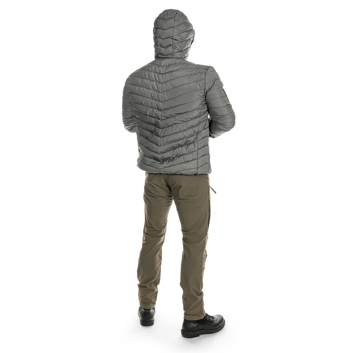 Texar Reverse Kaksipuolinen Untuvatakki - Black/Grey