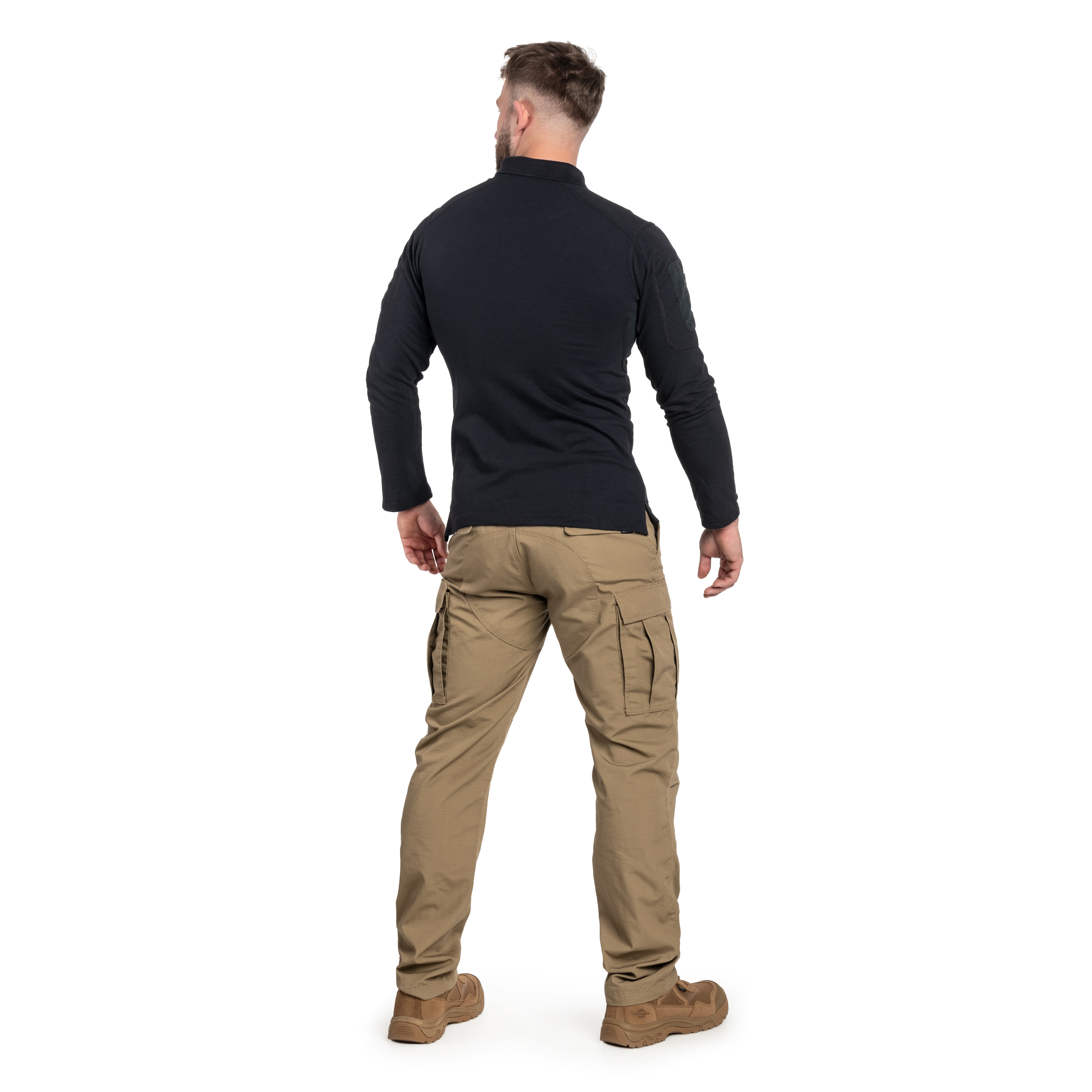 Texar Elite Pro Pitkähihainen Pikeepaita - Navy