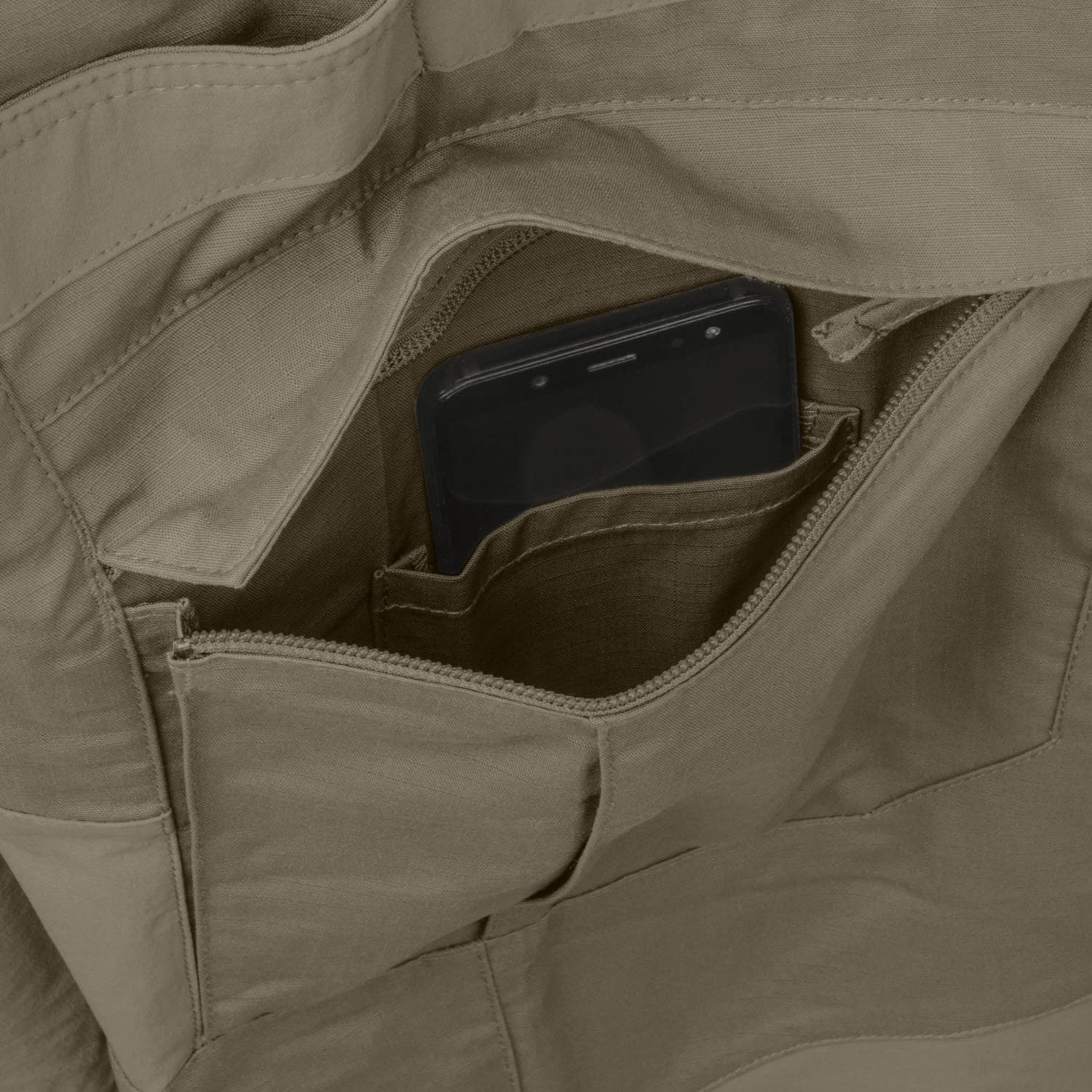 Helikon-Tex Hybrid Tactical PolyCotton Rip-Stop Housut - Adaptive Green