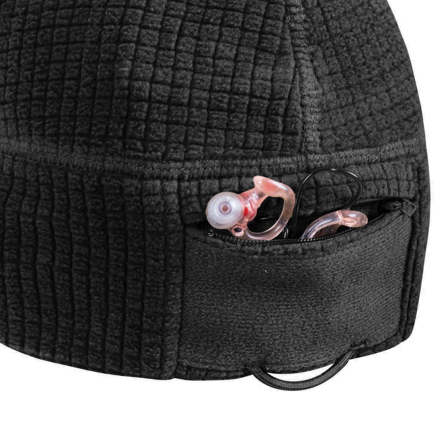Helikon-Tex Range Beanie Grid Fleece pipo - Black