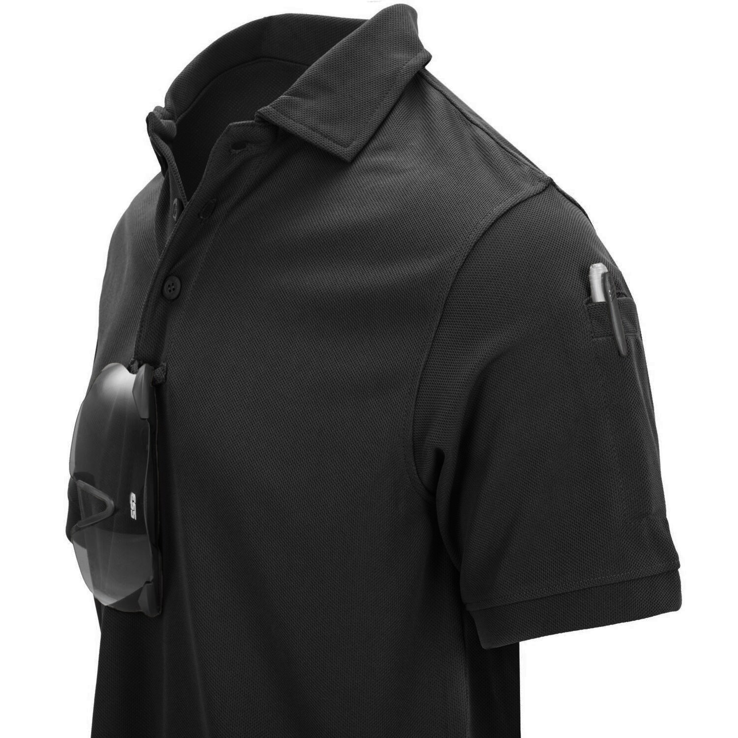 Helikon-Tex UTL TopCool Lite Polo Tekninen Paita - Black