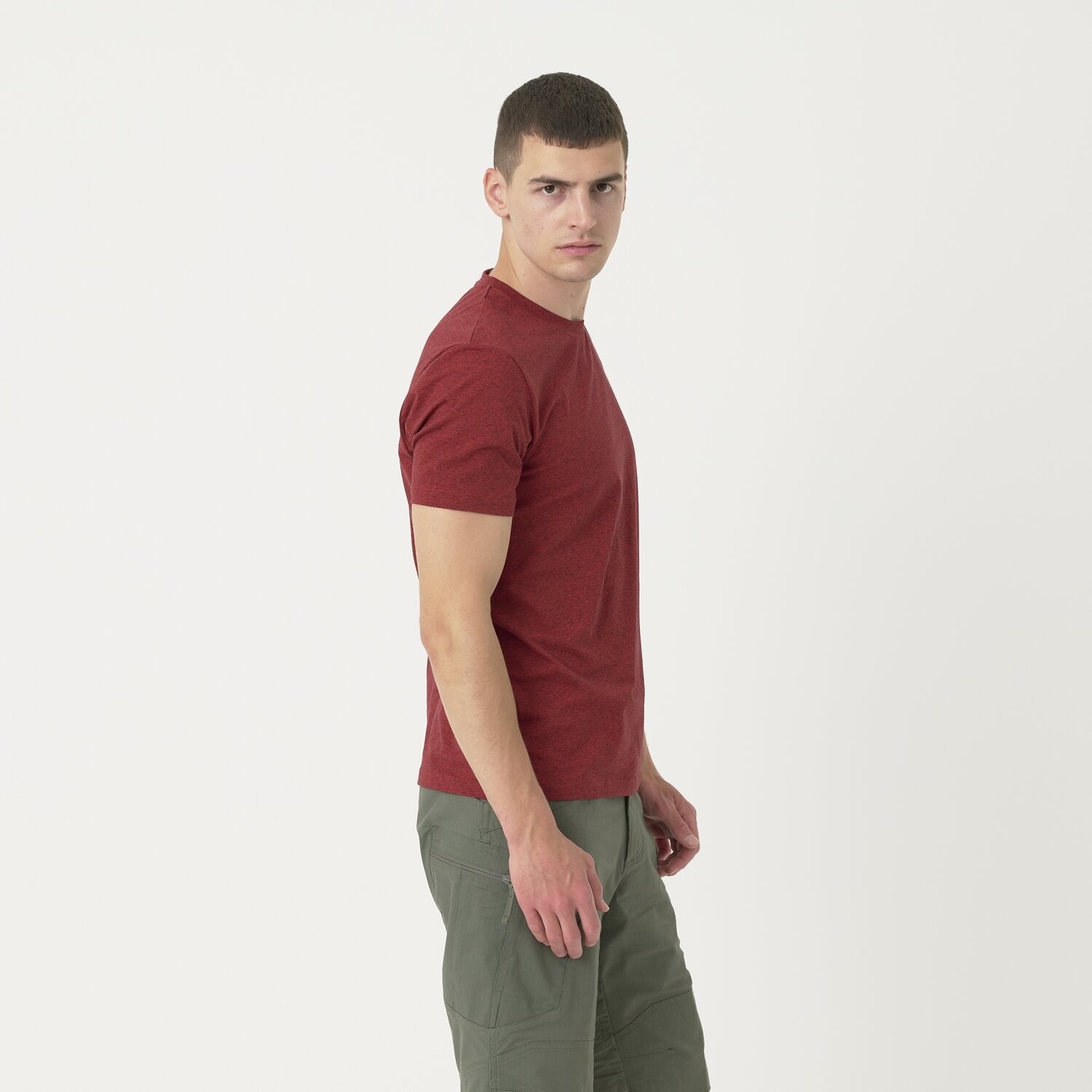 Helikon-Tex T-paita - Red/Black Melange