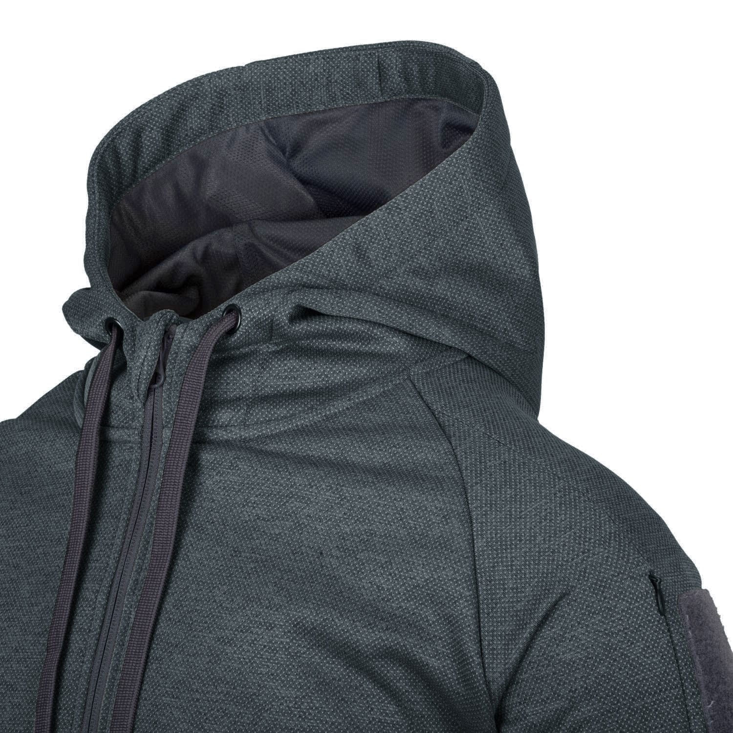 Helikon-Tex Urban Tactical Hoodie - Black/Melange Grey huppari