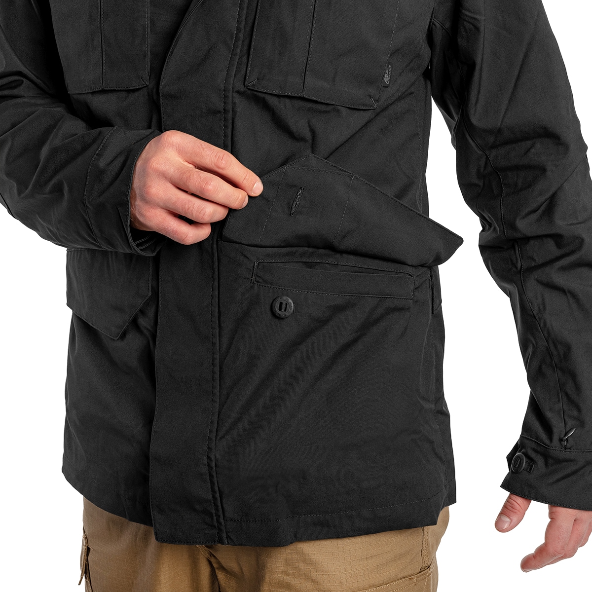 Helikon-Tex M65 Covert takki - Black