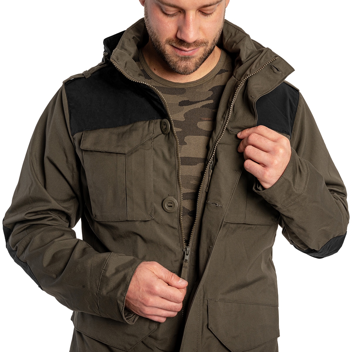 Helikon-Tex M65 Covert takki - Green Black