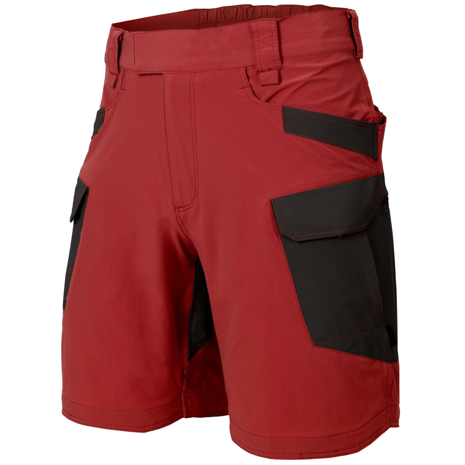 Helikon-Tex OTS 8,5" VersaStretch Lite Shorts - Crimson Sky/Black