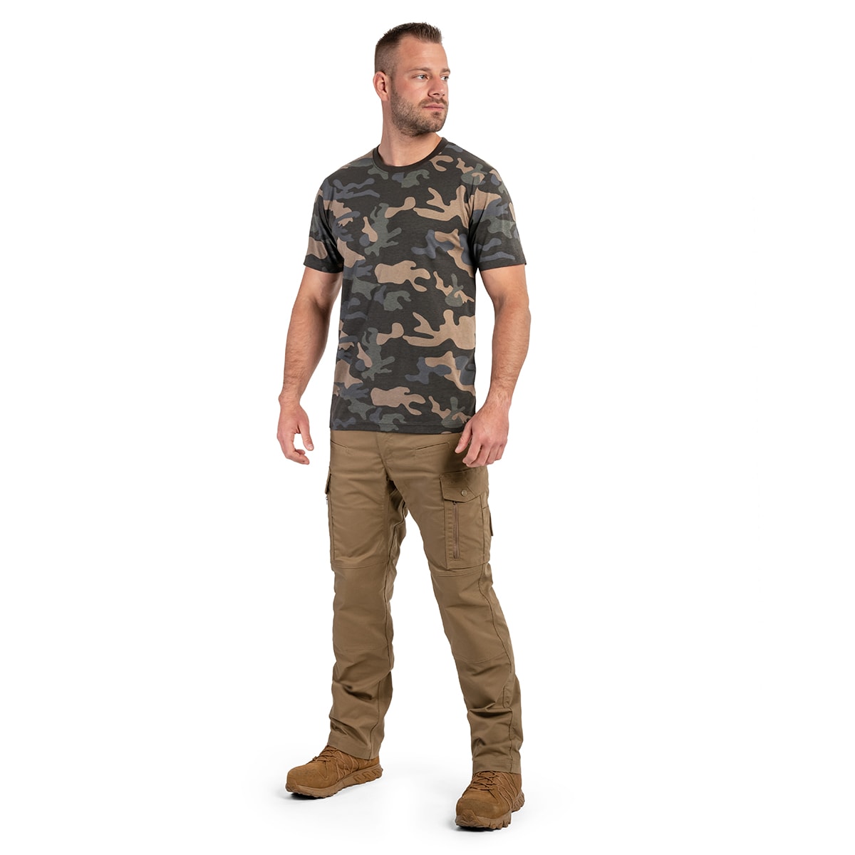 Brandit T-paita - Dark Camo