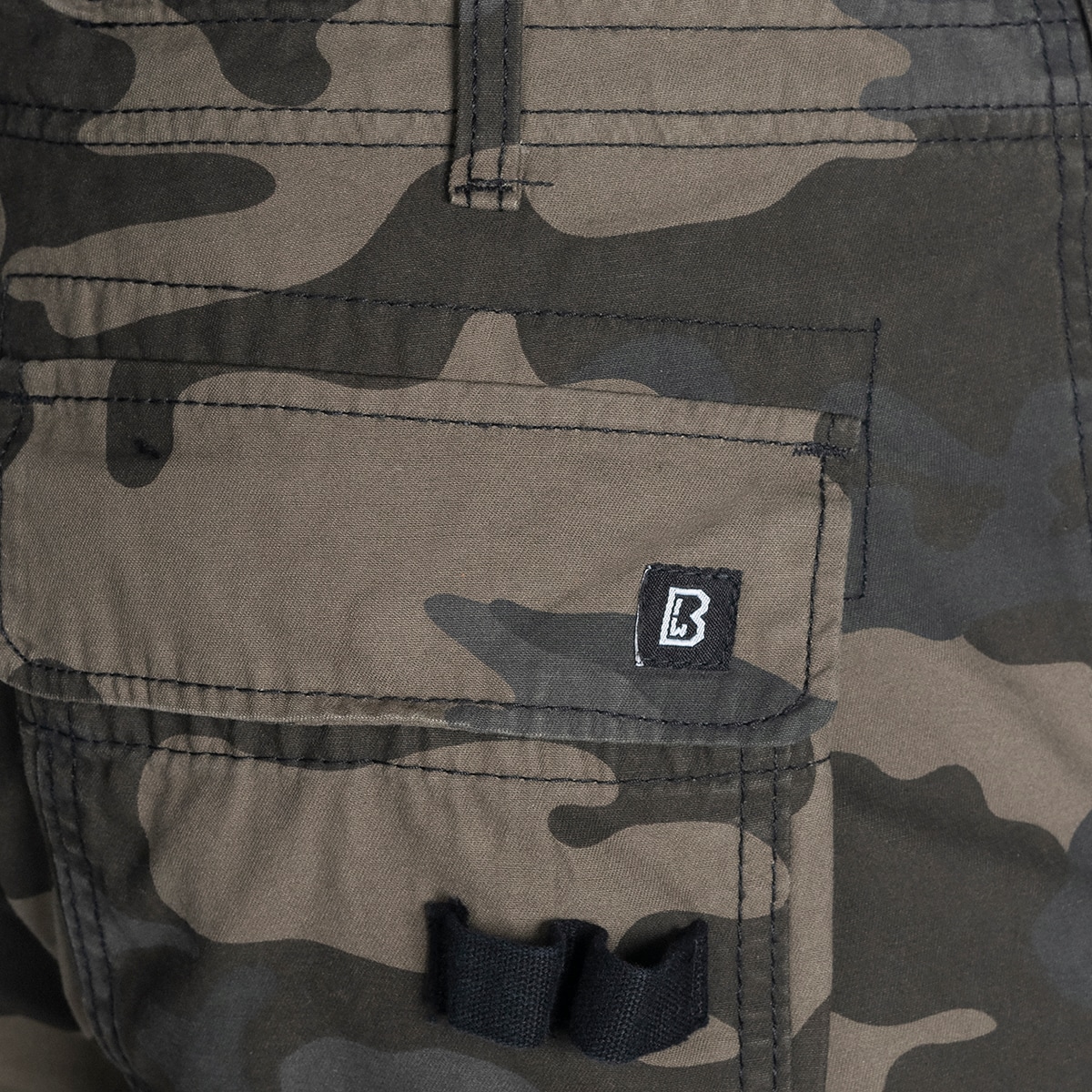 Brandit Pure Vintage Maastohousut - Dark Camo
