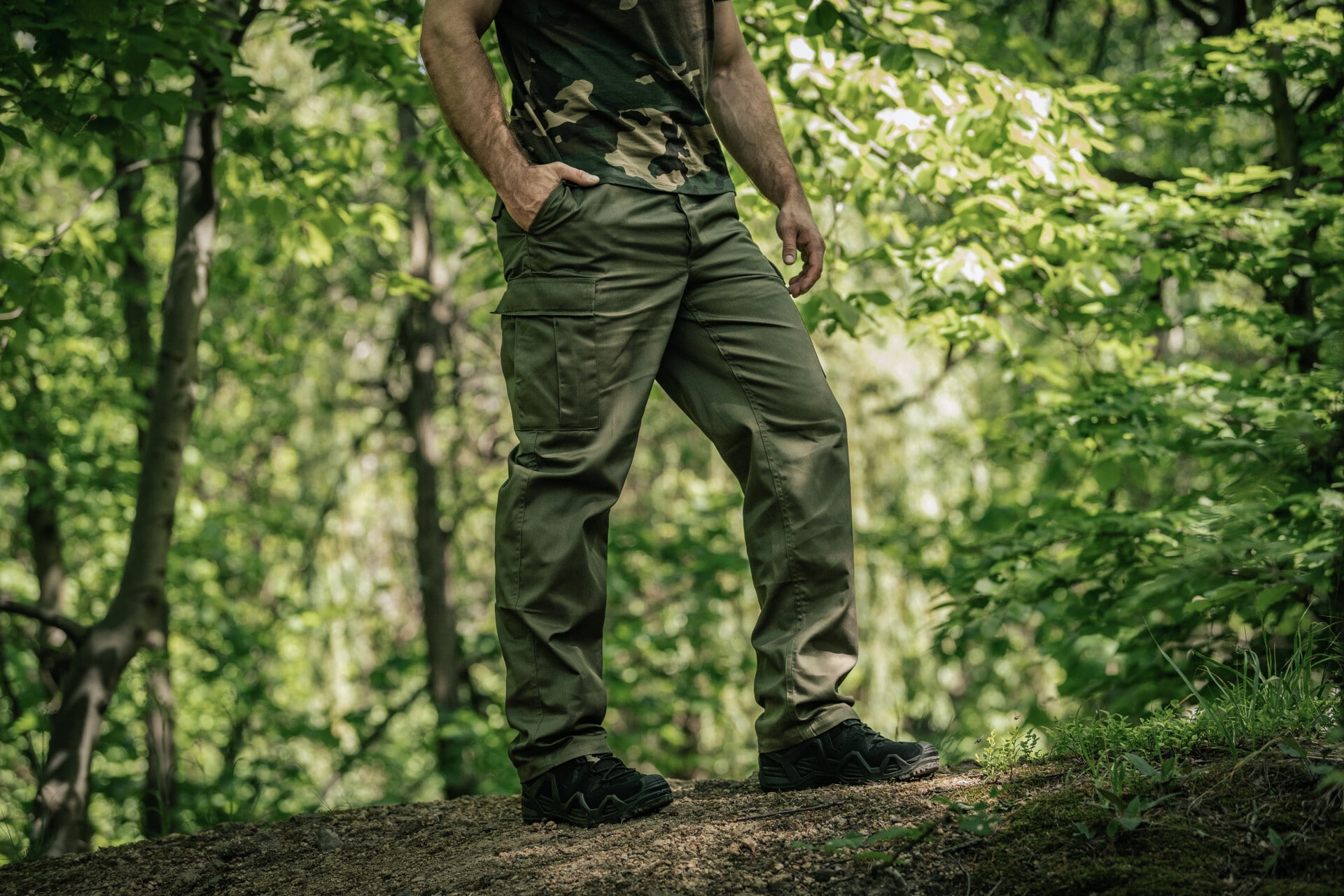 Brandit US Ranger Housut - Olive